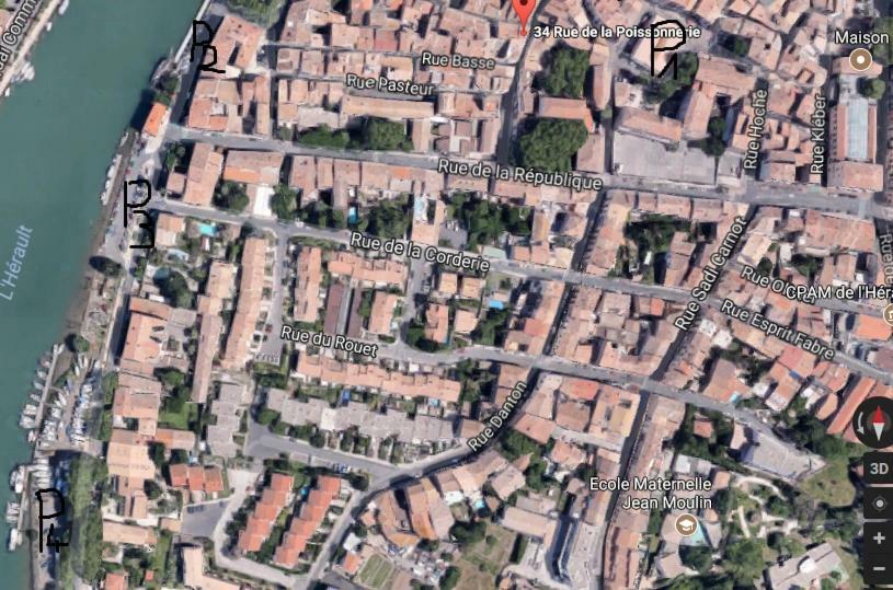 Les Lauriers Lägenhet Agde Exteriör bild